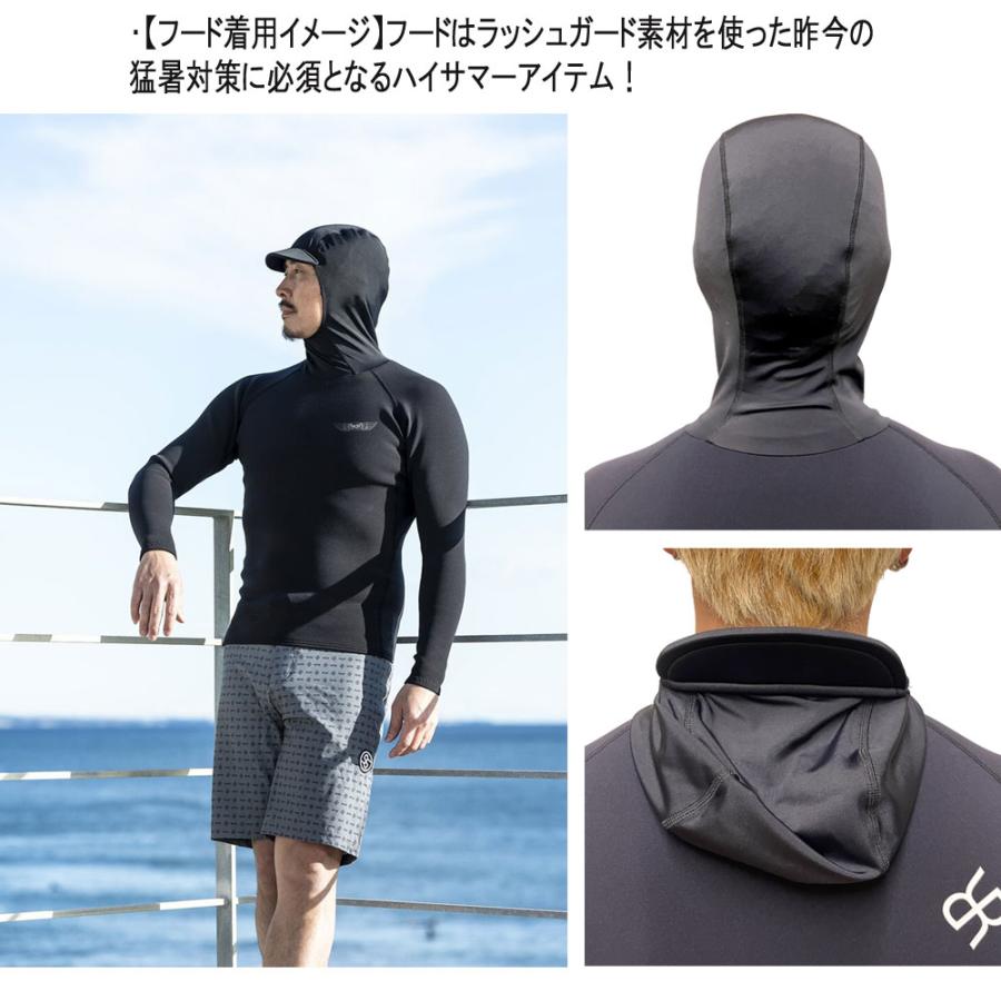 2025 RASH 1mm HOODIE TOPPER / ラッシュ フード付きタッパ ウェット