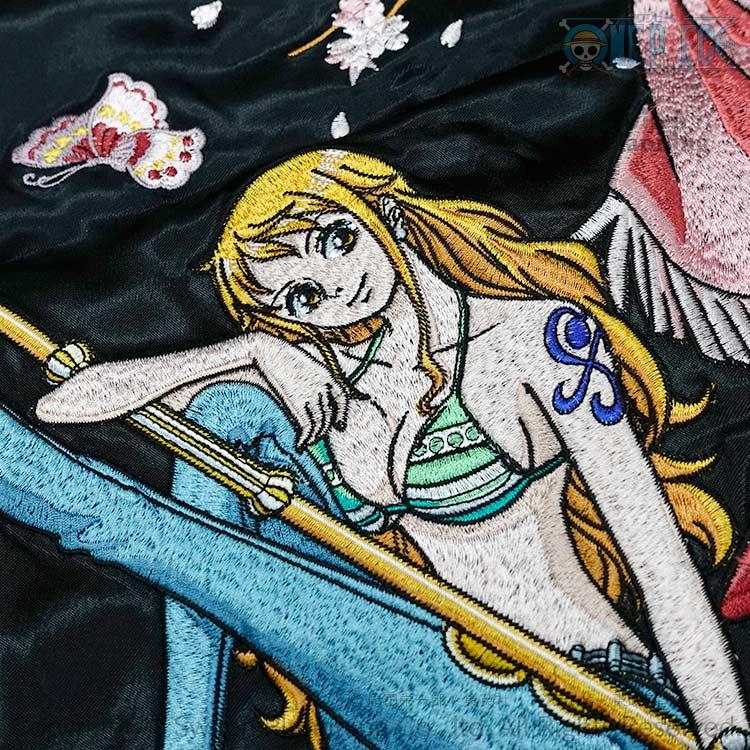 ワンピース ONE PIECE ナミ・ロビン リバーシブル 刺繍 スカジャン