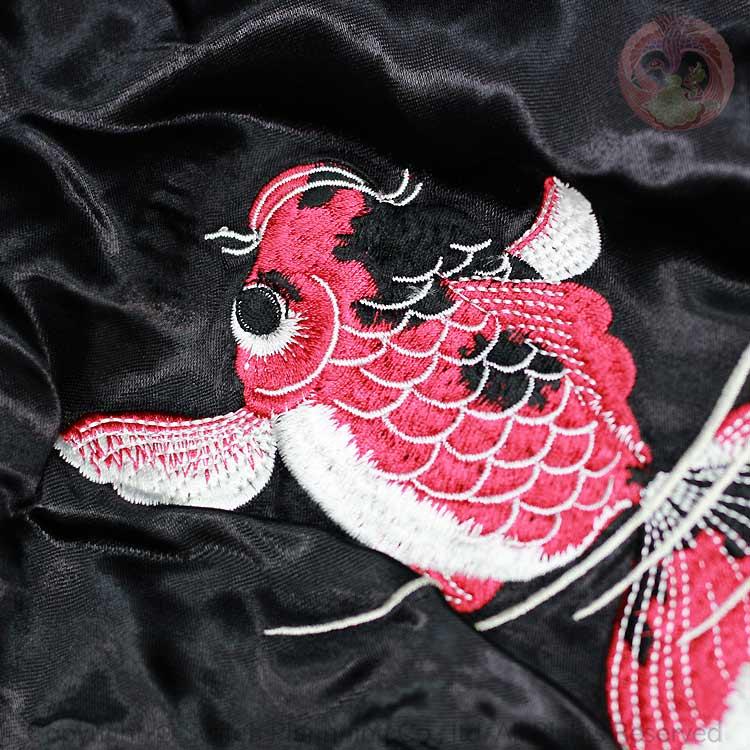 スカジャン 花旅楽団 はなたびがくだん スクリプト 桜と金魚 SKJ-004