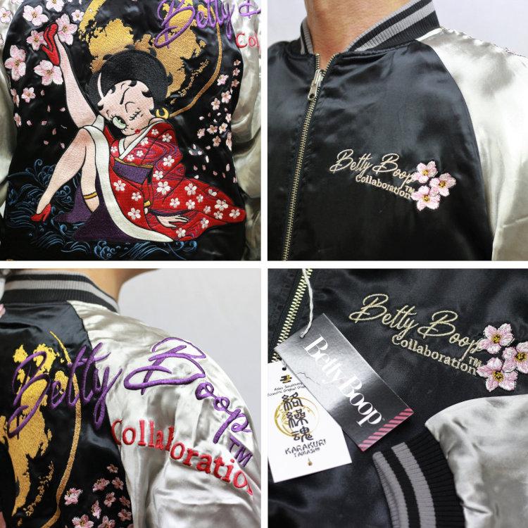 BETTY BOOP（ベティ ブープ） BETTY BOOP×絡繰魂 粋コラボリバーシブル