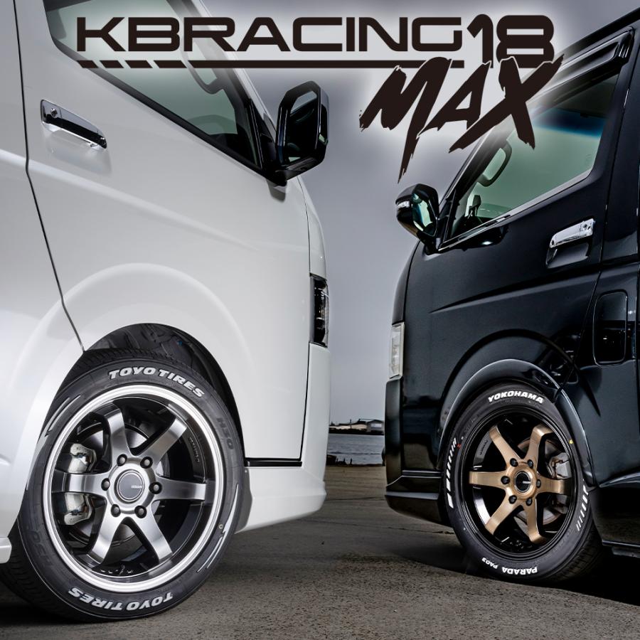 KBRACING18 MAX × ALLENCOUNTER 【スタンダードカラー】タイヤホイール