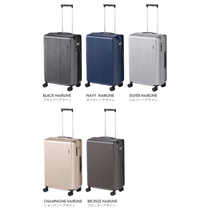 Ace（エース） 限定ブラック クレスタ2 スーツケース Mサイズ 60L