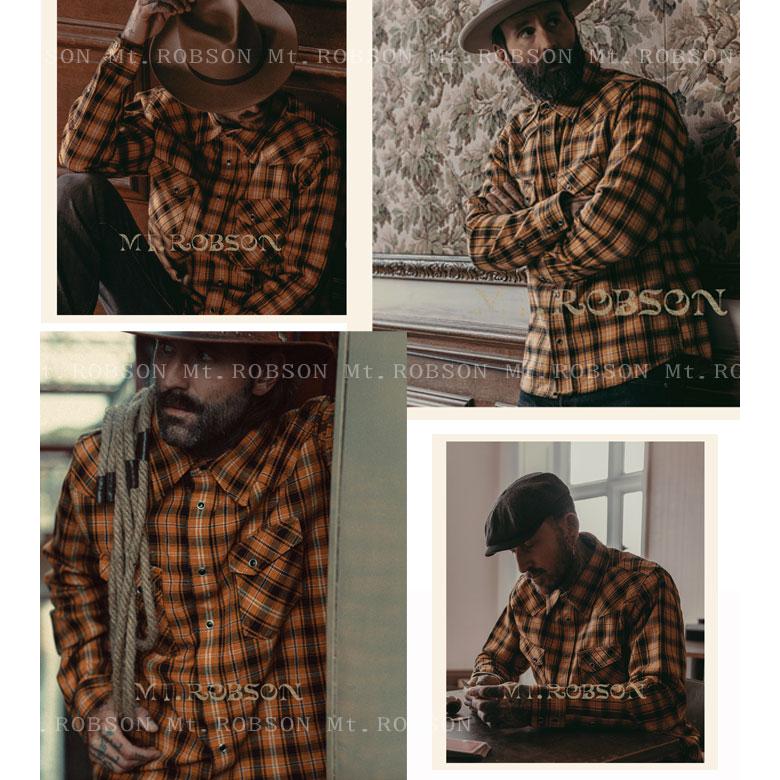 MT. ROBSON マウントロブソン CLASSIC AMERICAN WESTERN SHIRTS