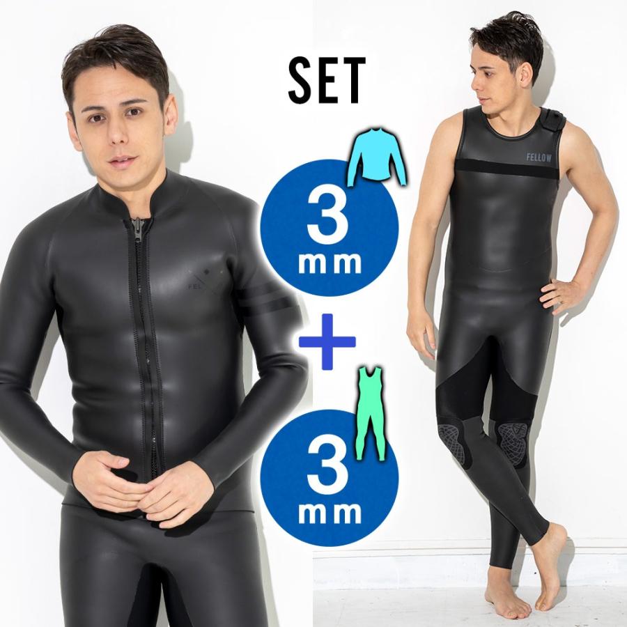 FELLOW 【2/25はP5倍】FELLOW ウェットスーツ タッパー ＆ ロング