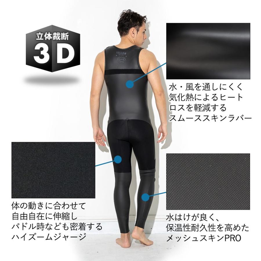 FELLOW 【2/25はP5倍】FELLOW ウェットスーツ タッパー ＆ ロング