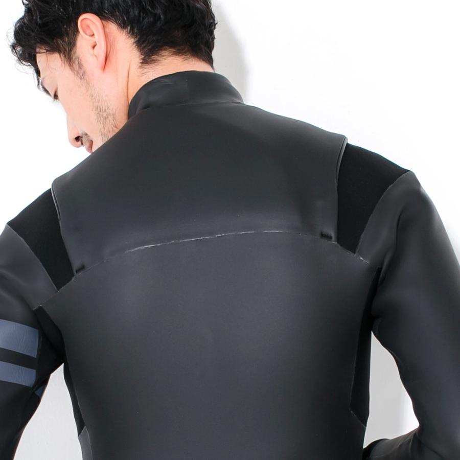 FELLOW ウェットスーツ セミドライ メンズ 5×3mm スキン ジャージ 冬