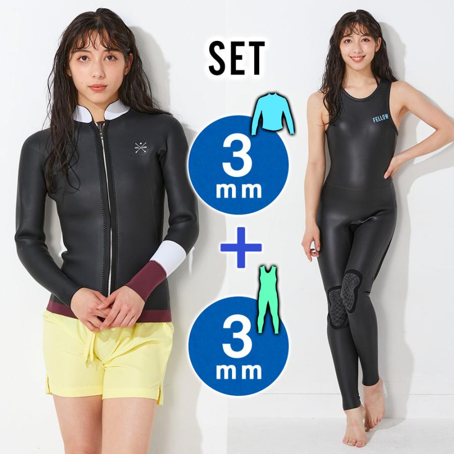 FELLOW 【最大29%お得!】FELLOW ウェットスーツ タッパー 3mm