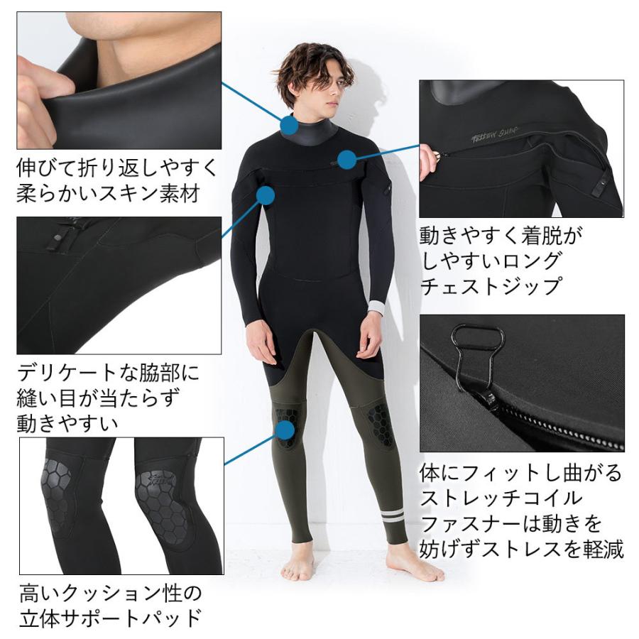 FELLOW 【最大29%お得!】FELLOW ウェットスーツ フルスーツ ロング