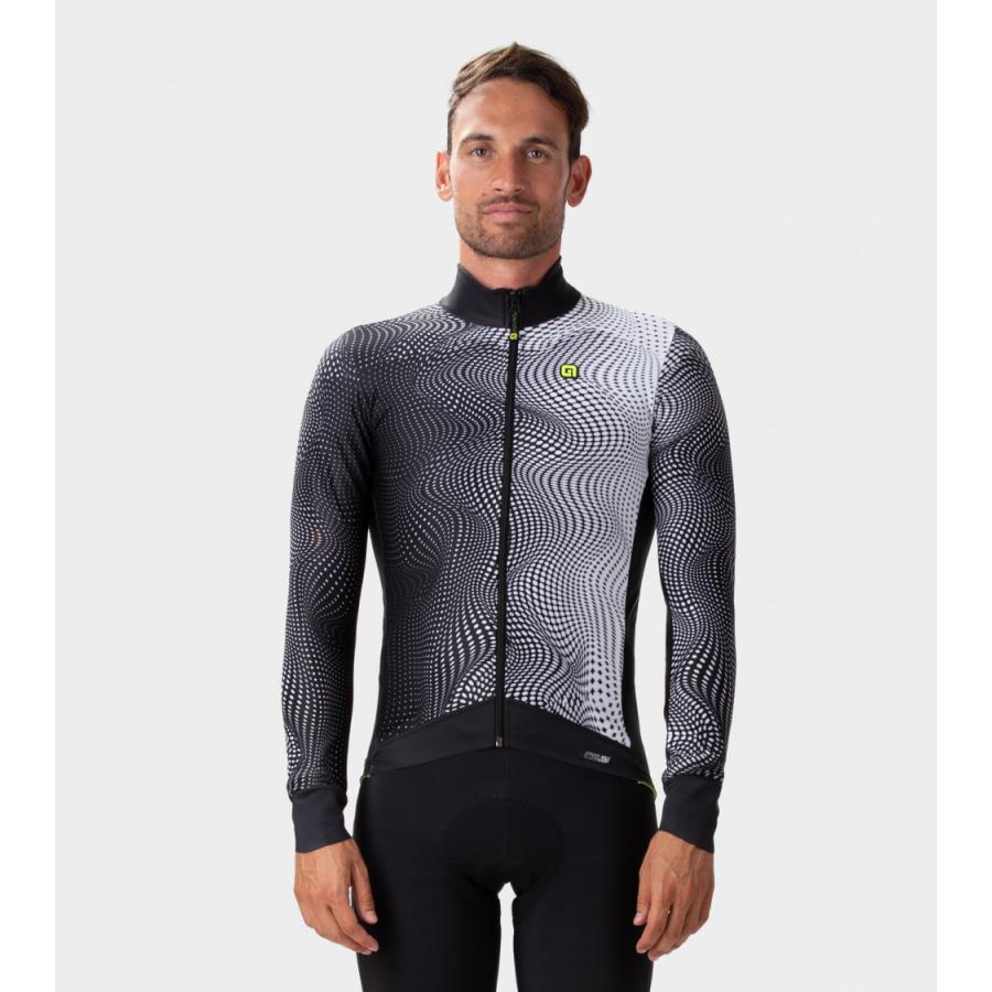 ALE(アレ)サイクルジャージ メンズ 秋冬 長袖 [8℃/14℃対応] 耐久撥水