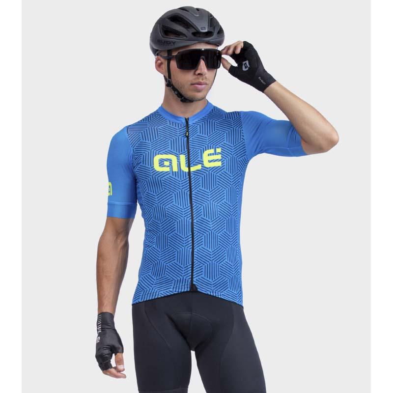 ALE(アレ)サイクルジャージ 半袖 メンズ 夏 [爽やかでドライな肌触り