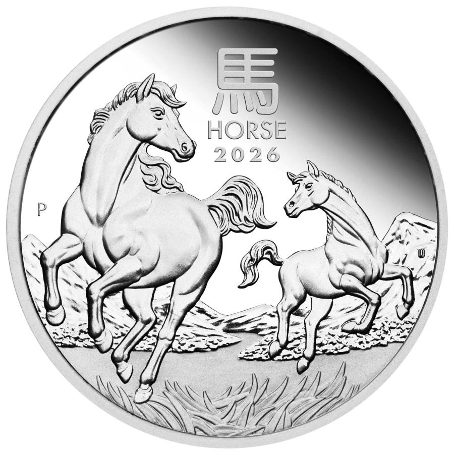 保証書・カプセル付き] 2026年 (新品) オーストラリア「干支 十二支