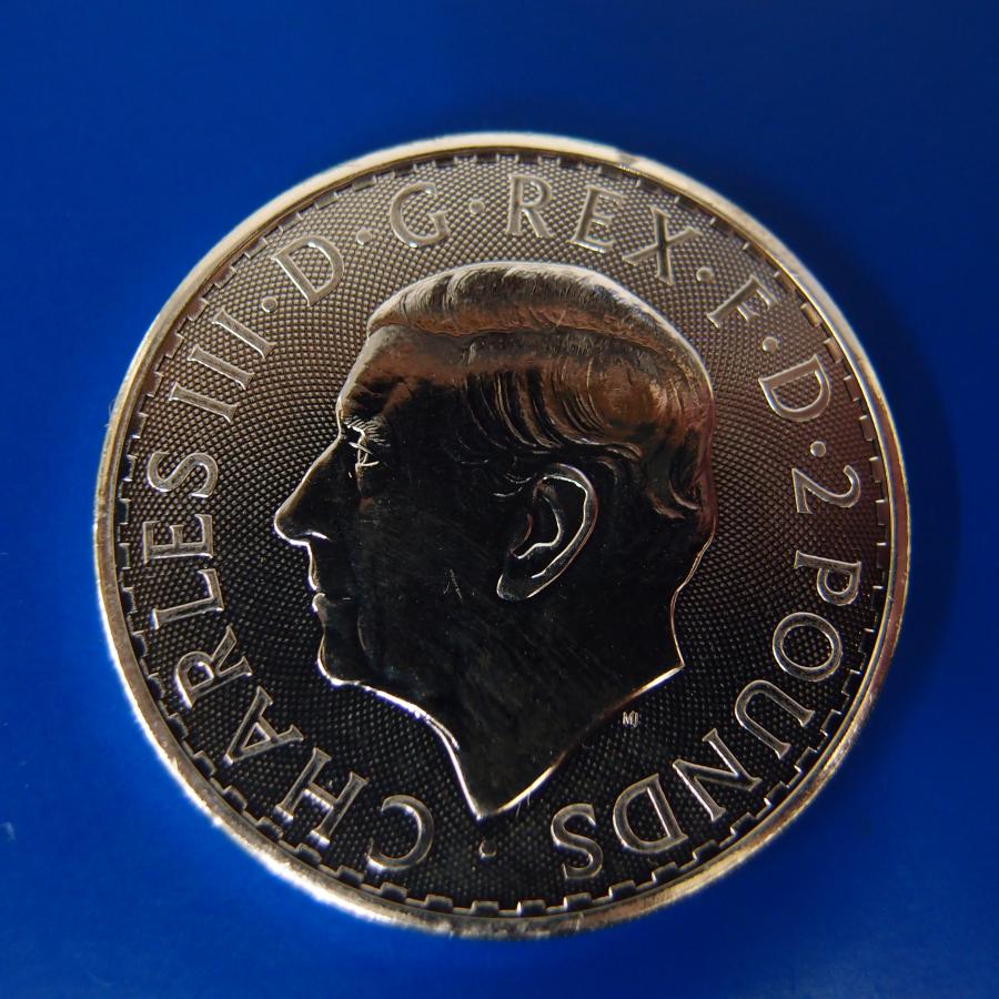 2026年】ブリタニア銀貨1オンス チャールズ王 新品未使用 : Gold