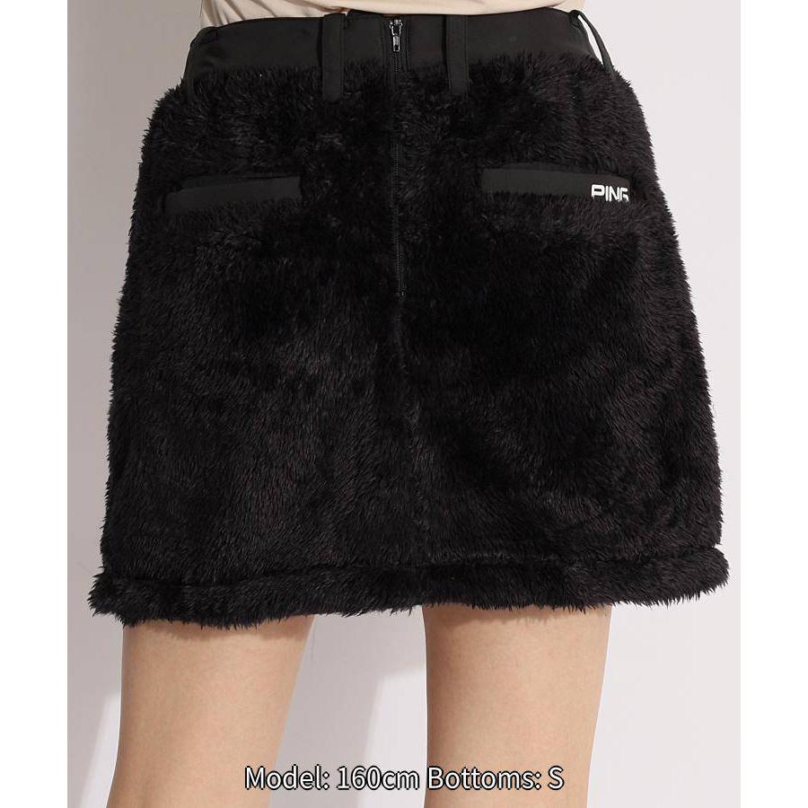 セール品】 ピン ボアフリーススカート ゴルフウェア レディース