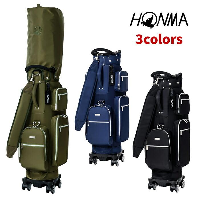 本間ゴルフ 25 4輪 カート キャディーバッグ CB12534 ブラック