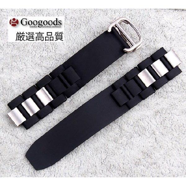 For Cartier カルティエ クロノスカフ 腕時計ラバーベルト 幅20mm