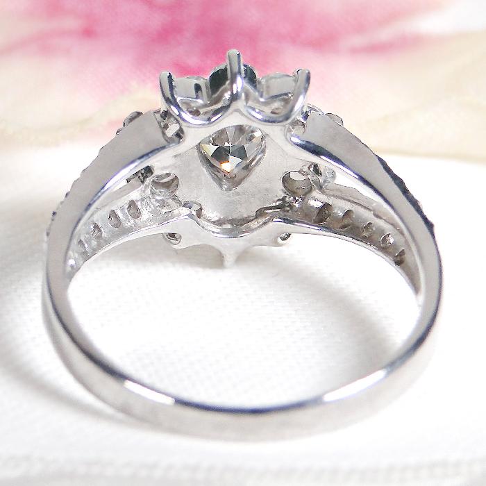 Pt900 1.2ct ペアーシェイプ ダイヤモンド リング 送料無料 プラチナ