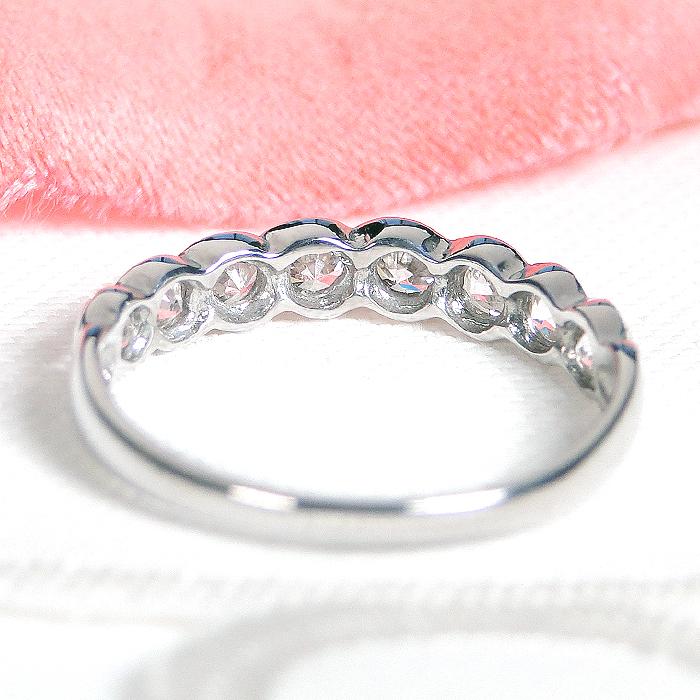 Pt900 0.4ct ダイヤモンド ピンキー リング 送料無料 プラチナ 0.4