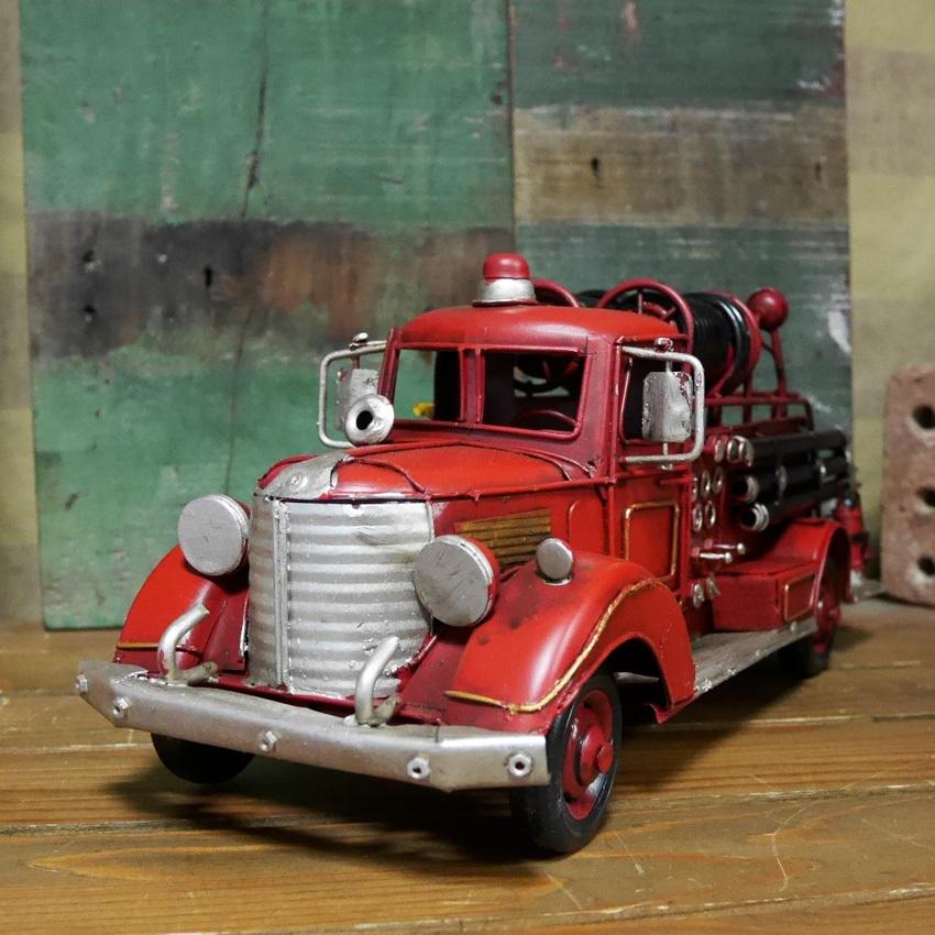 消防車 fireengine ブリキのおもちゃ インテリア : アメリカン雑貨の