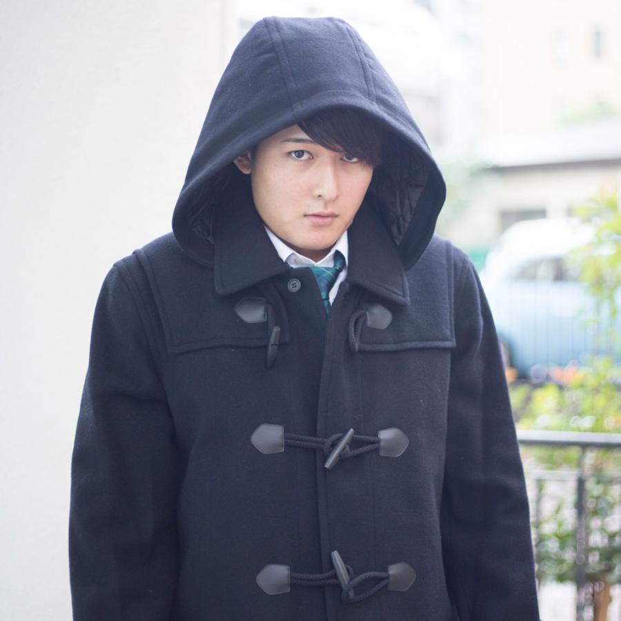 KANKO カンコー学生服 2WAYダッフルコート 男女兼用 裏キルト フード