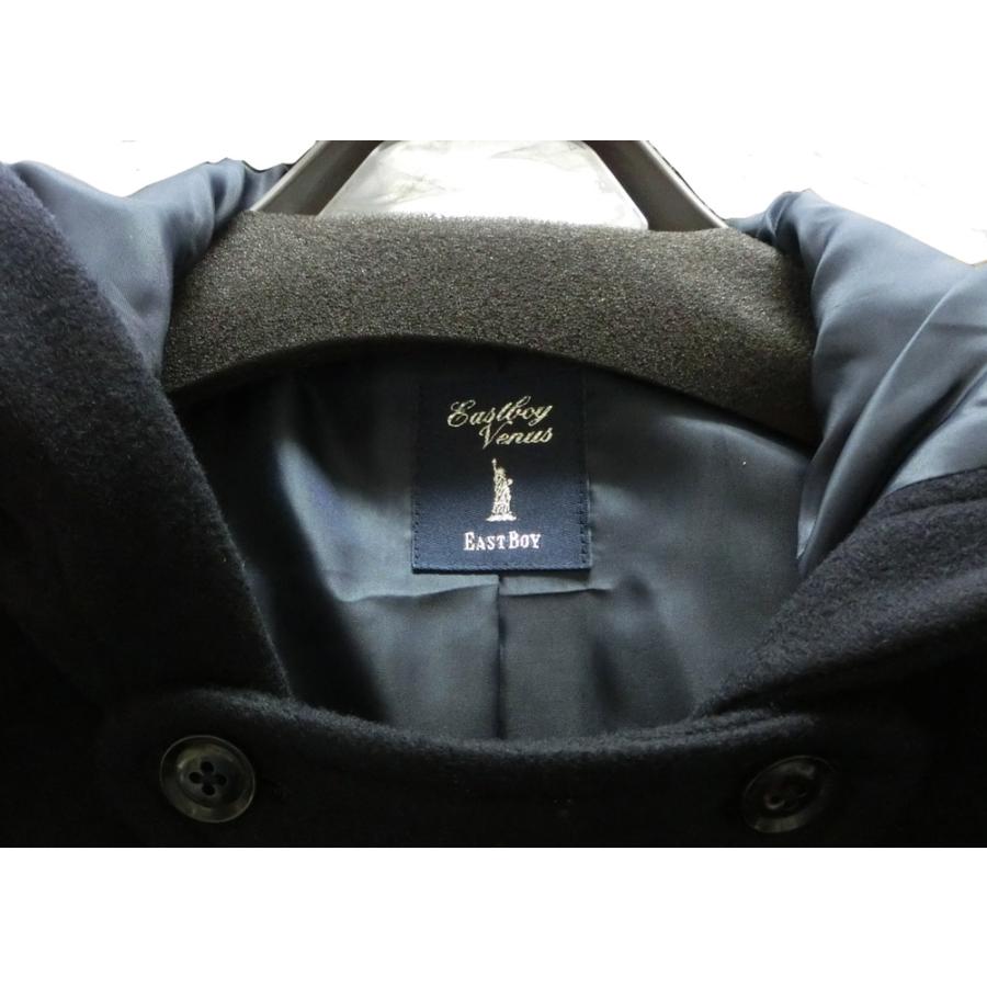 EASTBOY（イーストボーイ） アンゴラ入りメルトンダッフルコート 女子