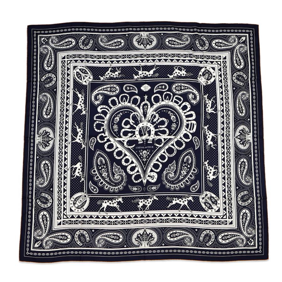 エルメス ストール カレ140 カレジェアン シュヴァル・ドゥ・クール