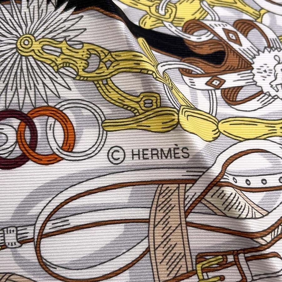エルメス スカーフ カレ70 鞍職人の花束 Bouquets Sellier HERMES