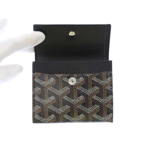 GOYARD（ゴヤール） コインケース ヘリンボーン ブラック PVC