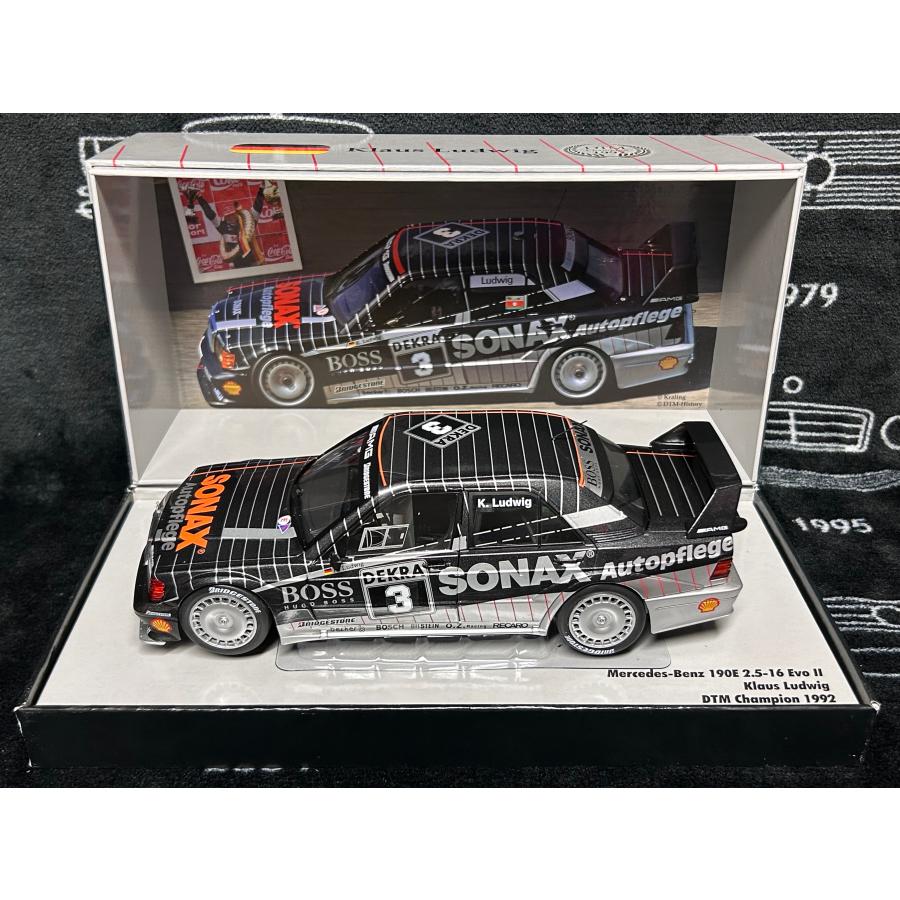 限定版 Werk83 1/18 Mercedes Benz 190E 2.5-16 Evo2 #3 DTM Champion