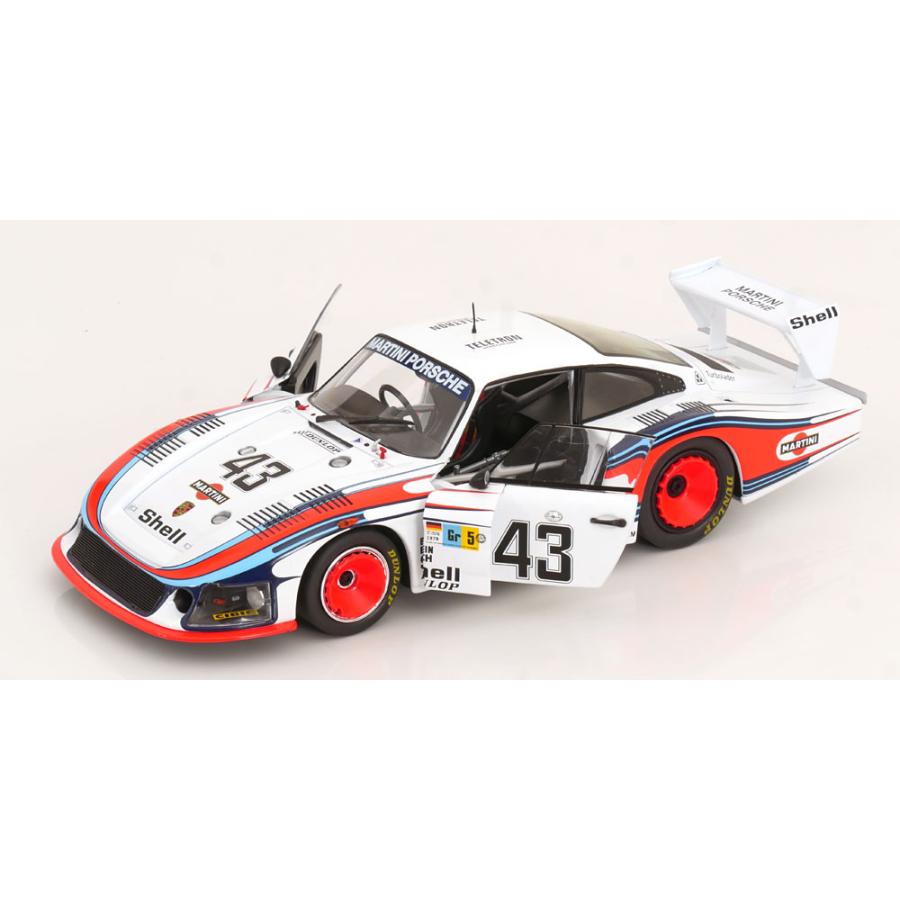 Werk83 1/18 Porsche 935 Moby Dick #43 24h Le Mans 1978 Martini