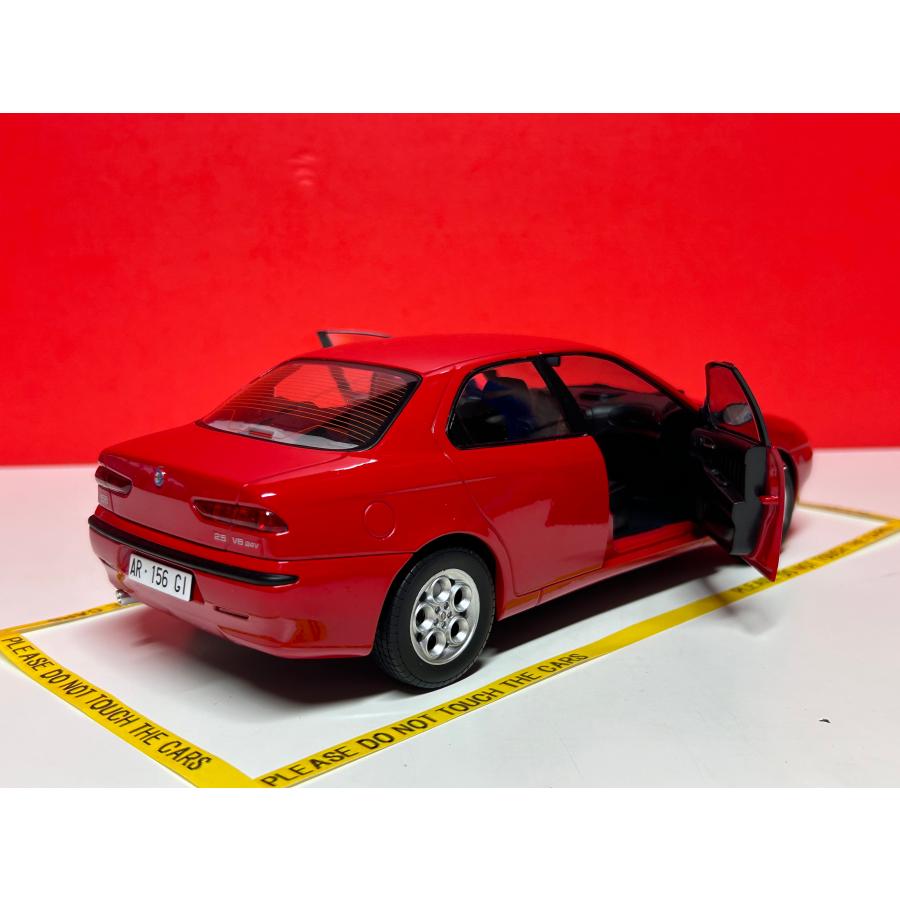 Mitica 1/18 Alfa Romeo 156 2.5 V6 24V 1997 Rosso alfa アルファ