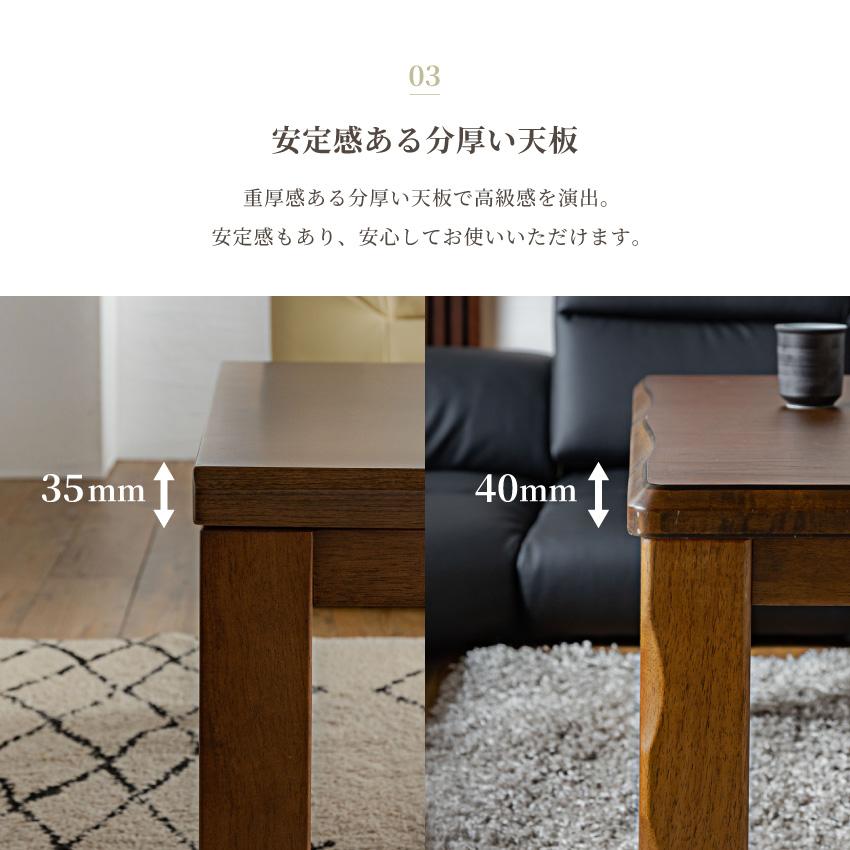 こたつ テーブル 長方形 長方形こたつ 木目調 コタツ 120cm 80cm 150cm