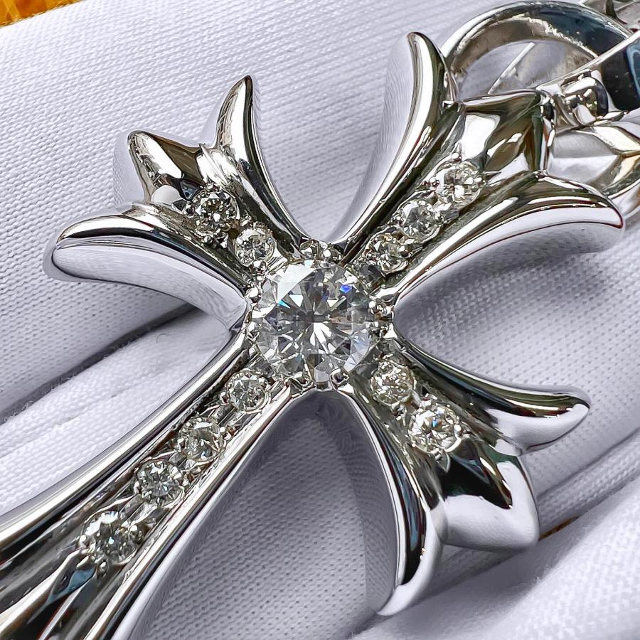 CHROME HEARTS（クロムハーツ） CHクロス with ベイル SM パヴェ