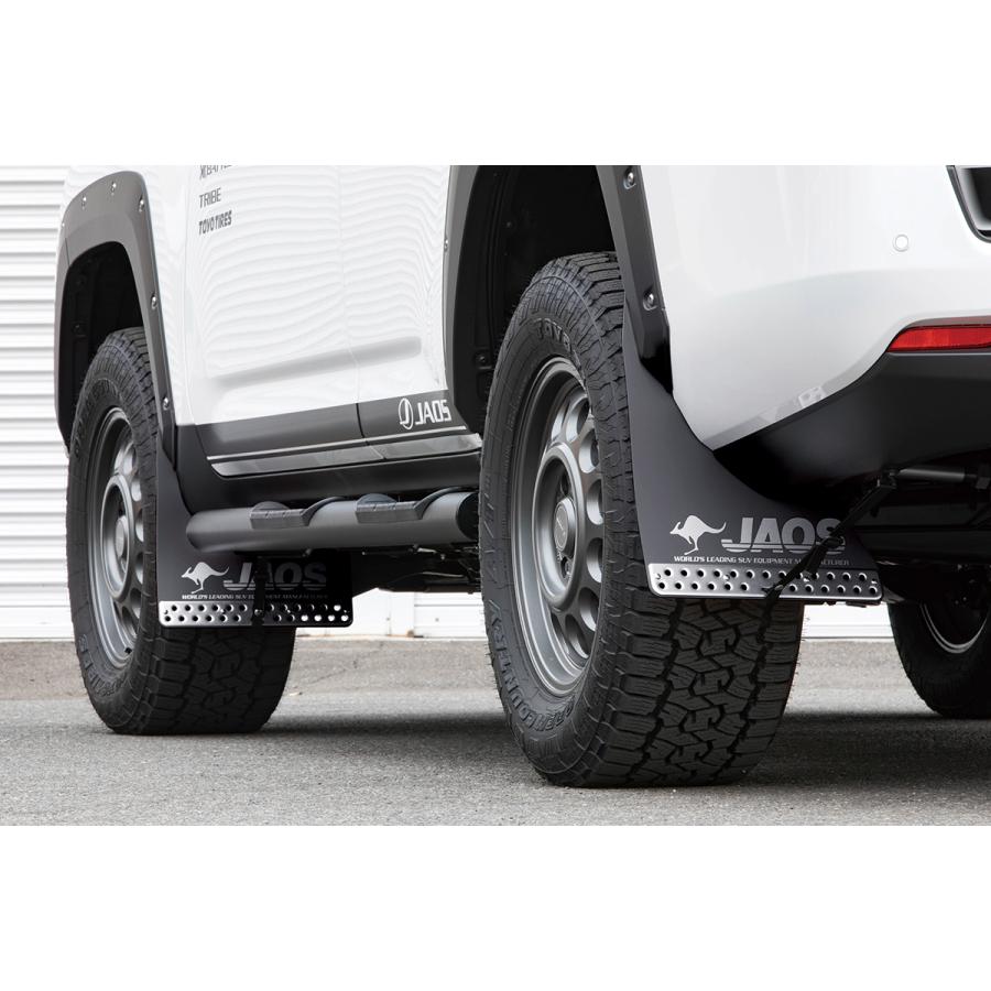 JAOS マッドガードIII フロントセット ブラック ランドクルーザー 300