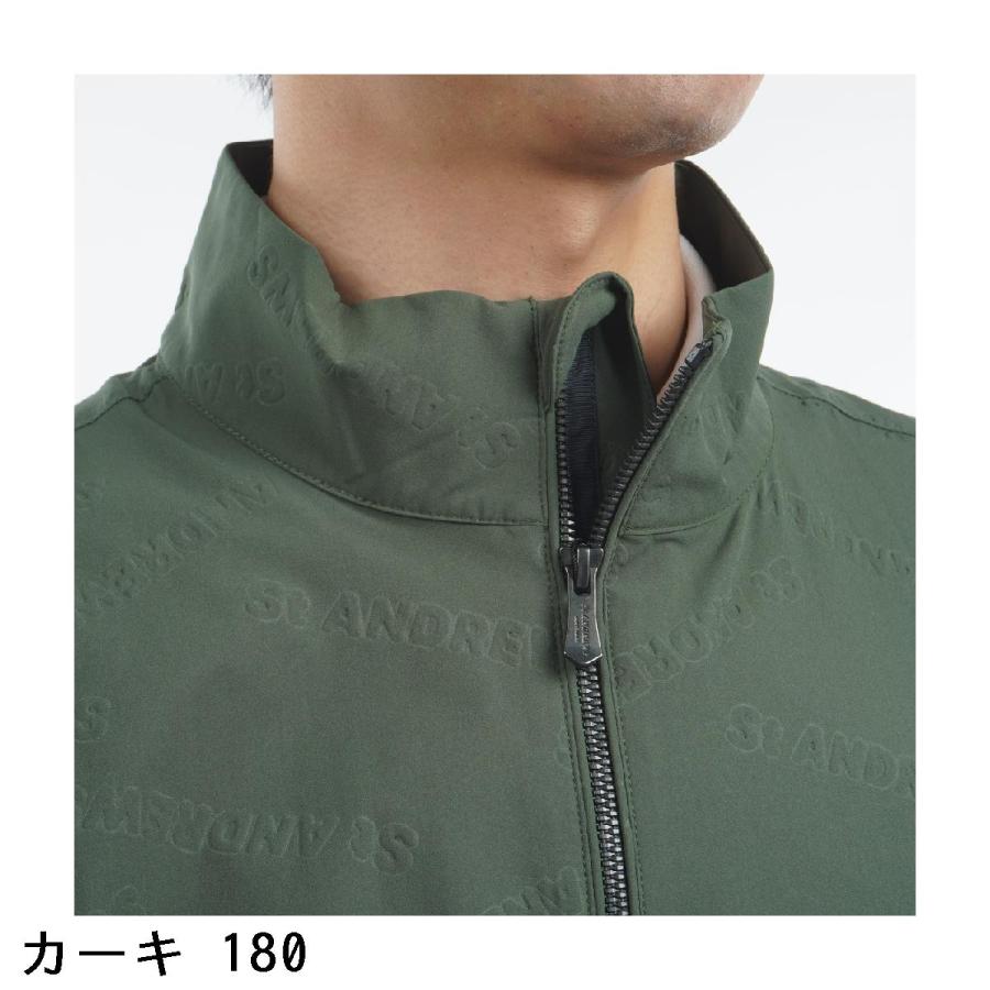 セント・アンドリュース St ANDREWS ロゴバックエンボス ストレッチ