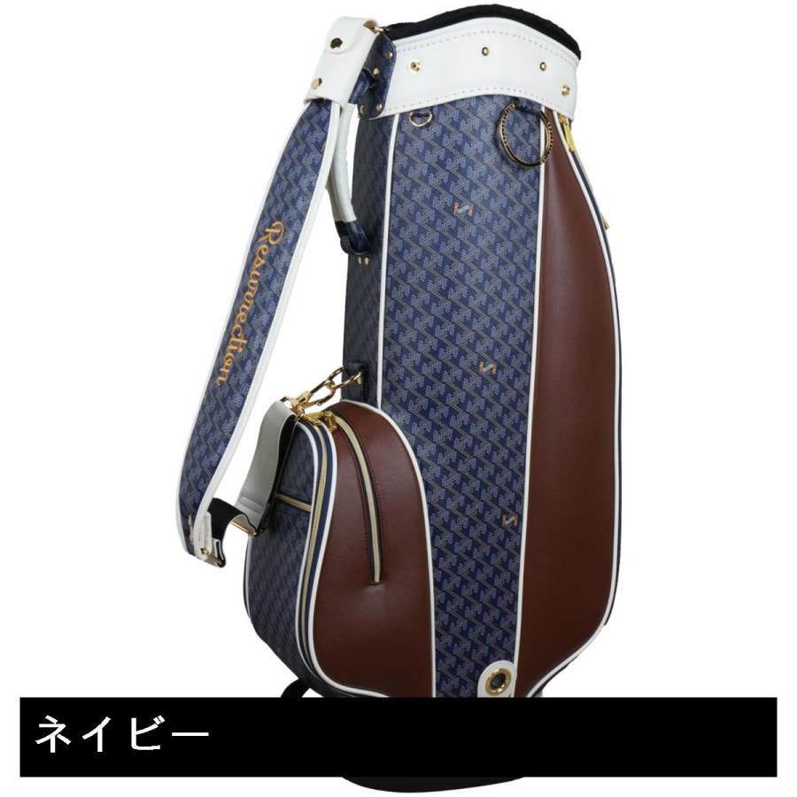 レザレクション Resurrection ラリーナ ネイビー キャディバッグ : GDO