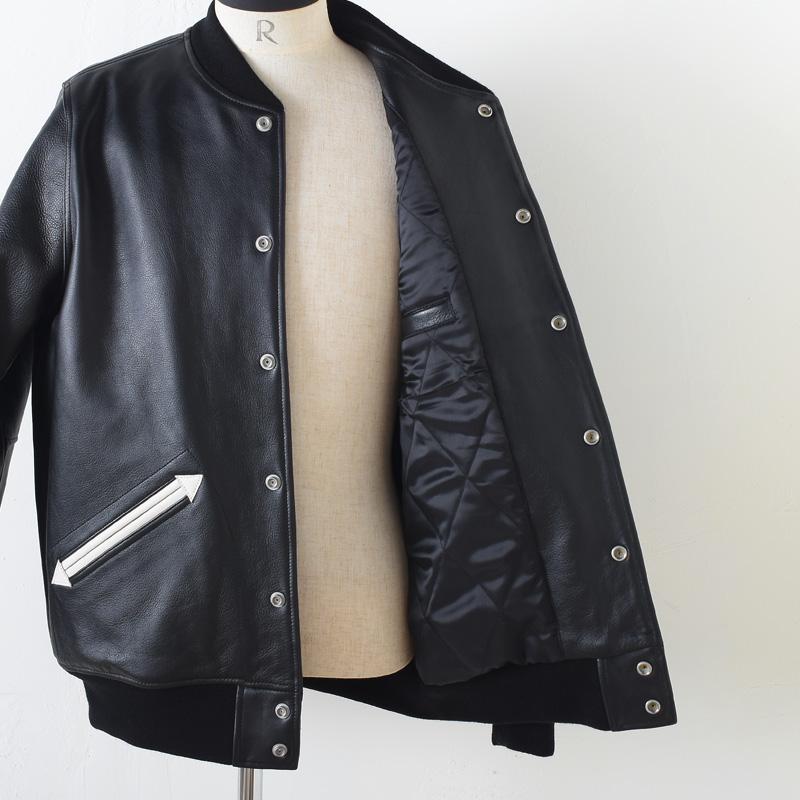 GANGSTERVILLE（ギャングスタービル） LOCOS - LEATHER JACKET BLK