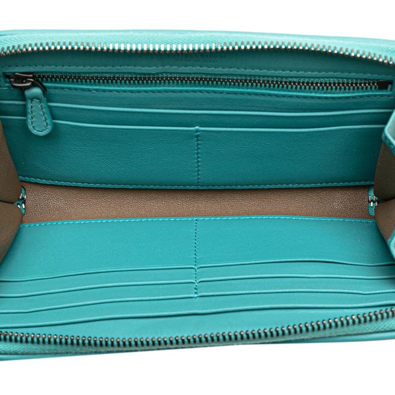 ボッテガヴェネタ イントレチャート ラウンドファスナー 長財布