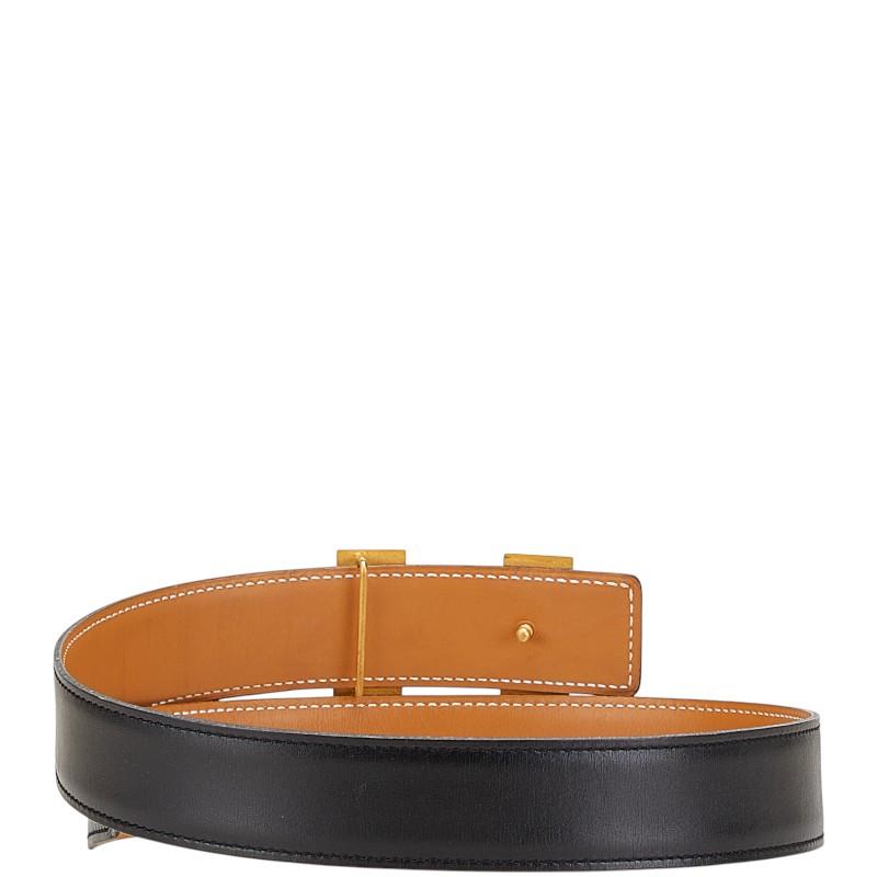 HERMES（エルメス） Hバックル コンスタンス ベルト 65 ブラック