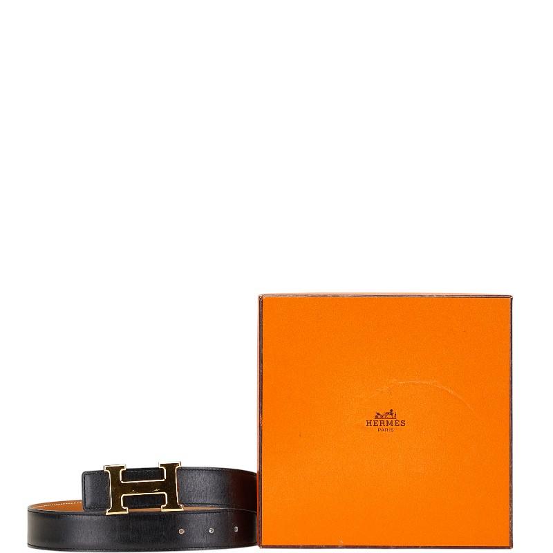 HERMES（エルメス） Hバックル コンスタンス ベルト 65 ブラック