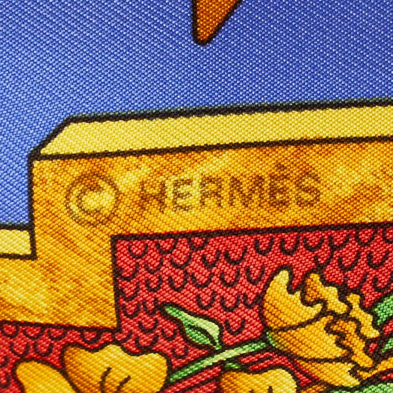HERMES（エルメス） カレ90 CARPE DIEM 今日一日を楽しむ 太陽 月 星