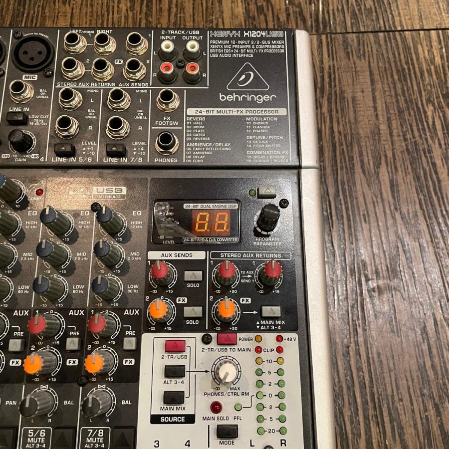 BEHRINGER（ベリンガー） Behringer X1204USB XENYX 8ch アナログ