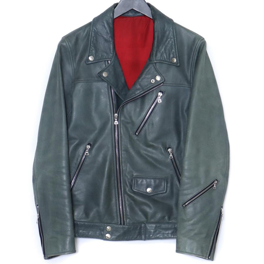 UNIFORM EXPERIMENT ダブルライダースジャケット サイズ1 グレー UE