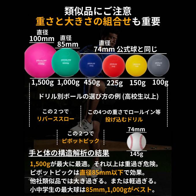 即日発送可】プライオボール 5個セット ドライブラインベースボール