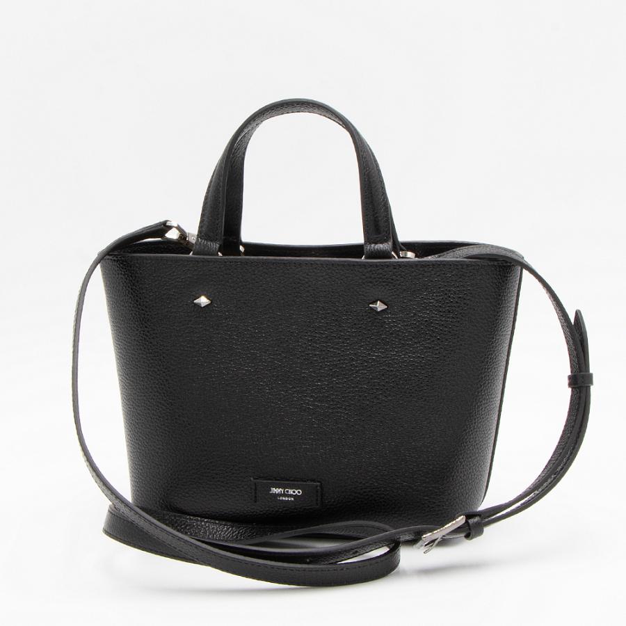 JIMMY CHOO（ジミーチュウ） トートバッグ(2WAY仕様) ブラック MINI