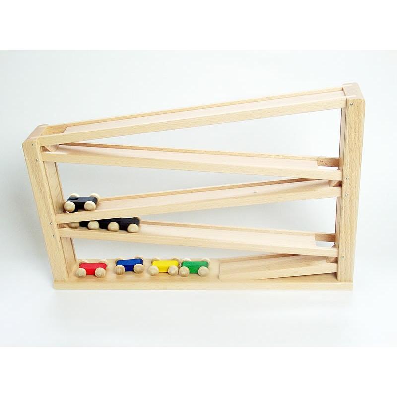 BECK (ベック社) クネクネバーン 大 木のおもちゃ トレインカー