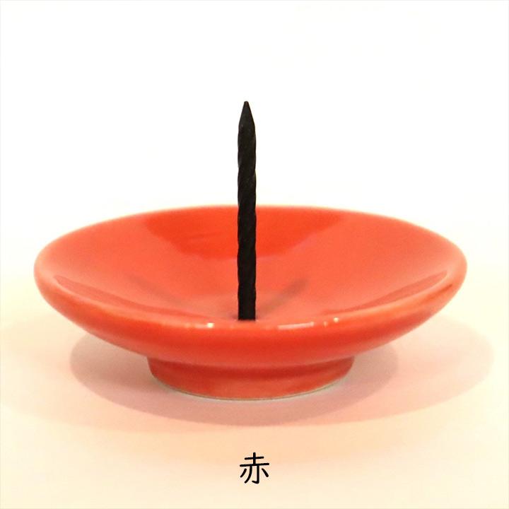 九谷焼 ろうそく立て 高澤ろうそく 燭台 1個 皿型 磁器 お供え ペット