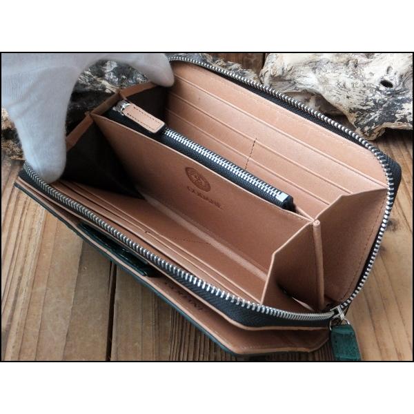 62%オフ ゴダン 財布 父の日 GODANE ラウンドファスナー カイマン