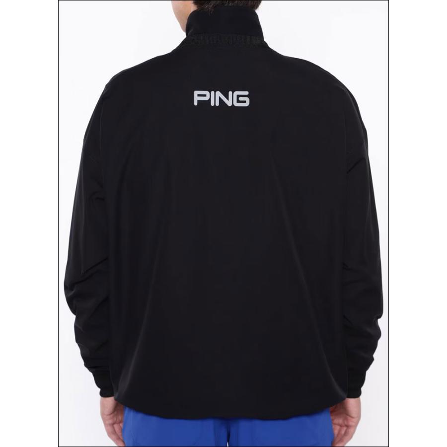PING ブラック プルオーバー メンズゴルフウェア PING（ピン） ゴルフ