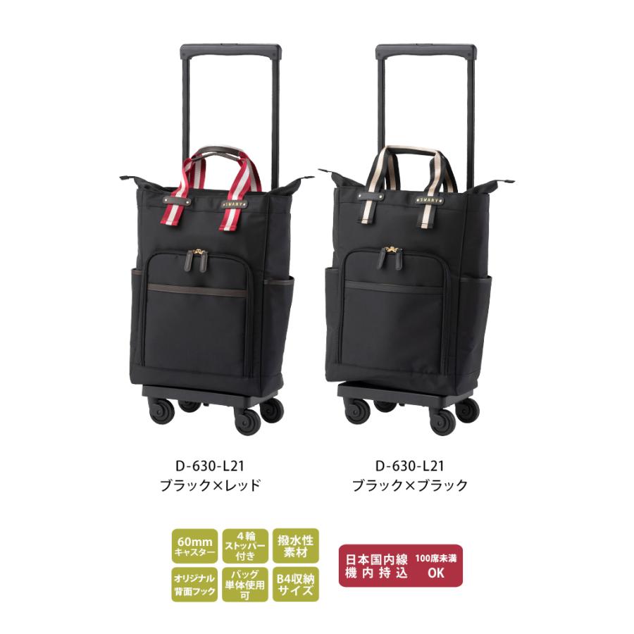 SWANY（スワニー） 座れる キャリーバッグ ショッピングカート