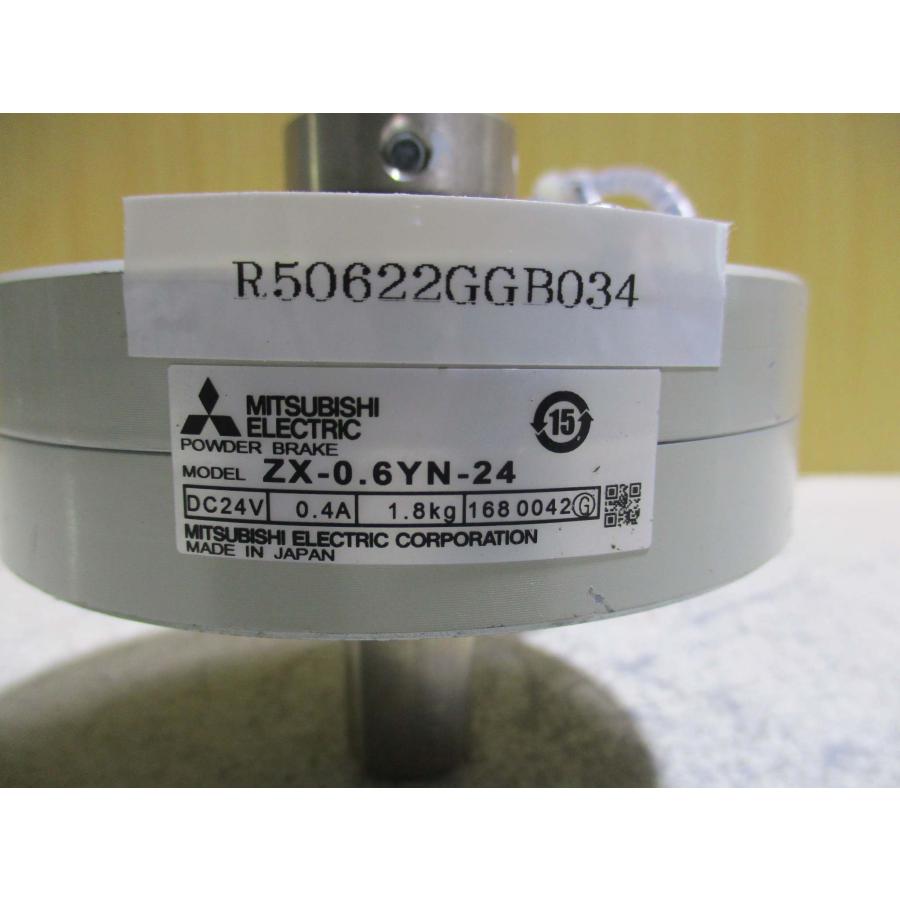 中古 MITSUBISHI ZX-0.6YN-24 POWDER BREAK DC24V 0.4A(R50622GGB034